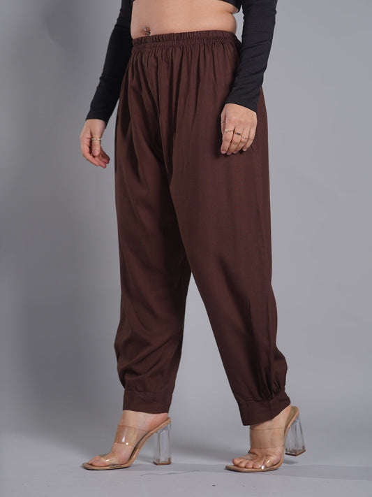 Coffee Rayon AfghaniSalwar