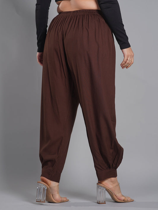 Coffee Rayon AfghaniSalwar