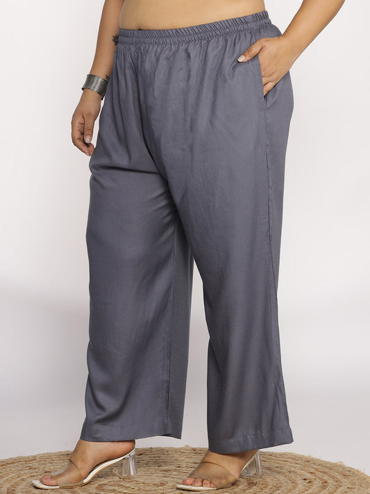 DarkGrey Palazzo Pants