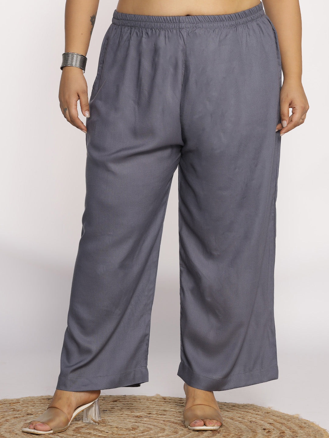 DarkGrey Palazzo Pants