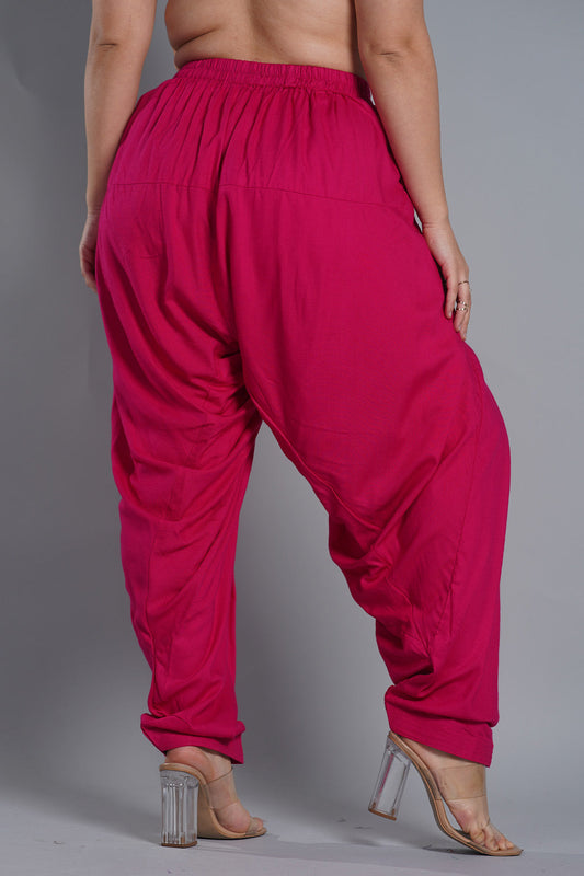 Magenta Rayon Salwar