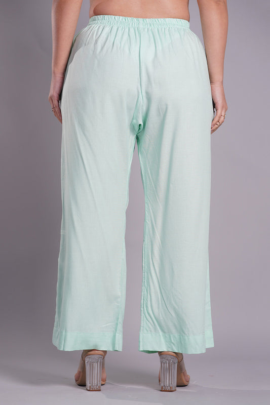 Mint Palazzo Pants
