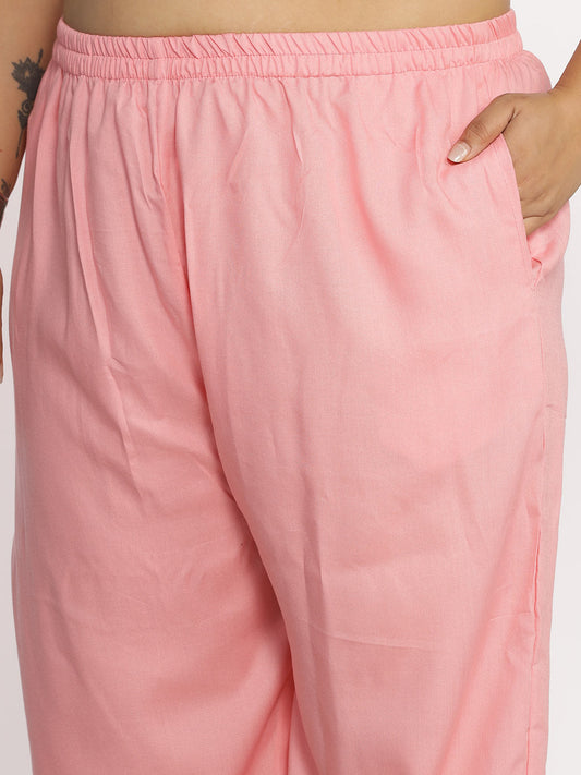 Pink Palazzo Pants