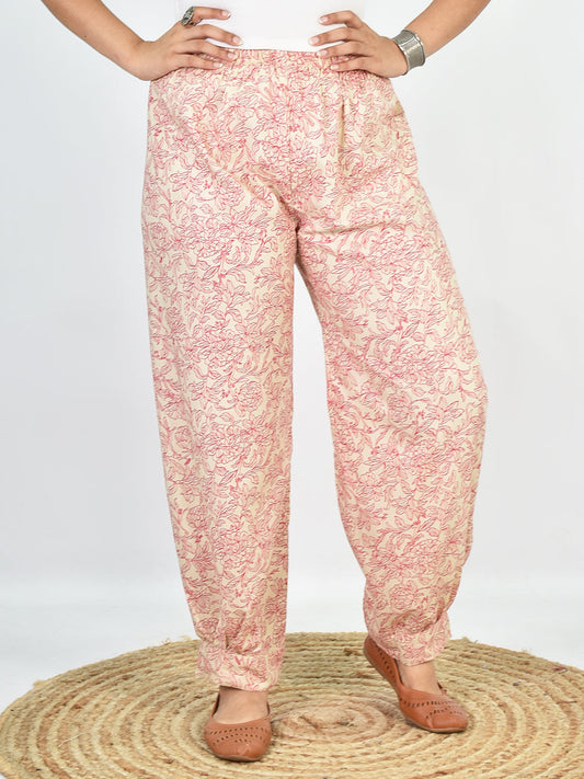 Printed Rayon Afghani Salwar - Rosevale