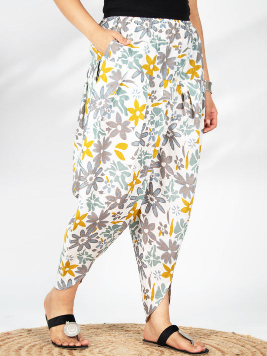 Printed Cotton Tulip Salwar - FrostedGarden