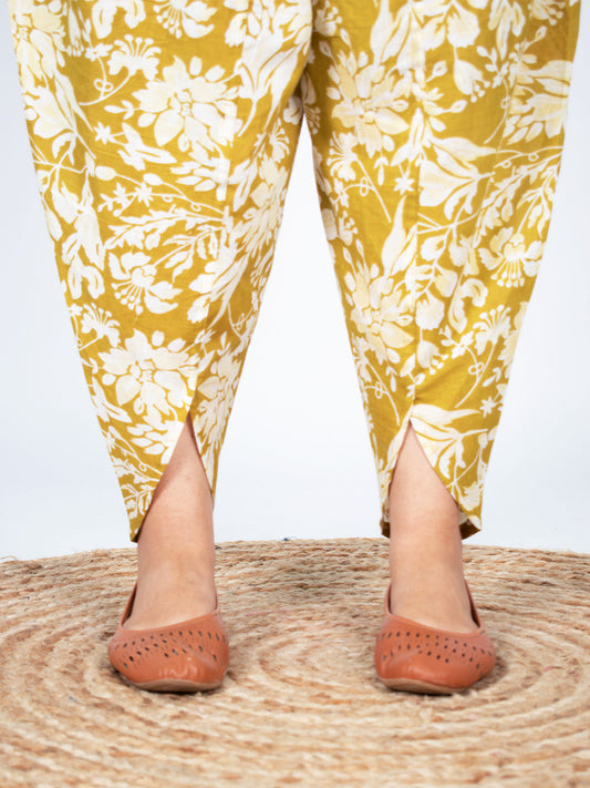 Printed Cotton Tulip Salwar - LimeLush