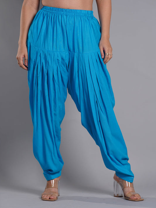 Turquoise Rayon Salwar