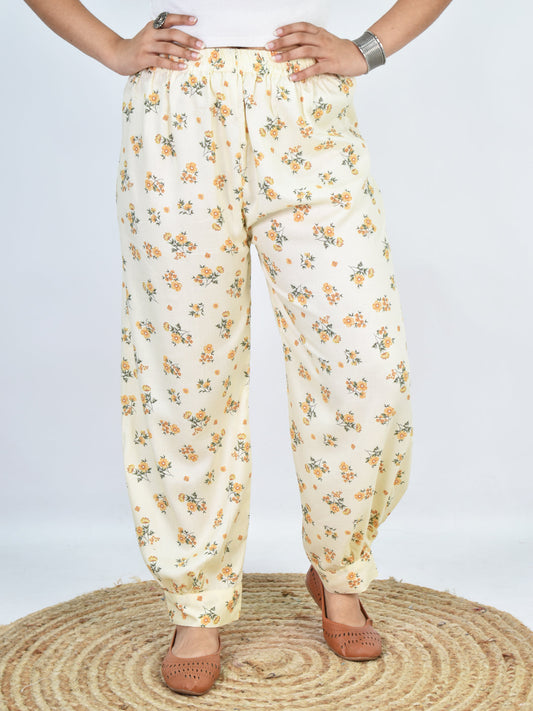 Printed Rayon Afghani Salwar - Bloomfield