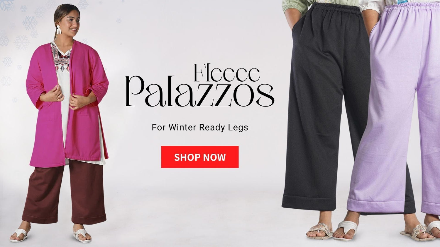 Fleece Palazzos