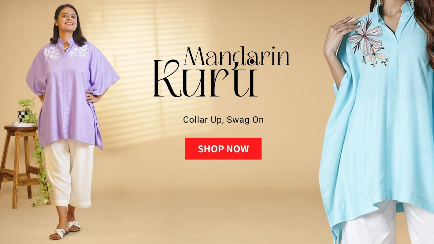 Mandarin Kurti
