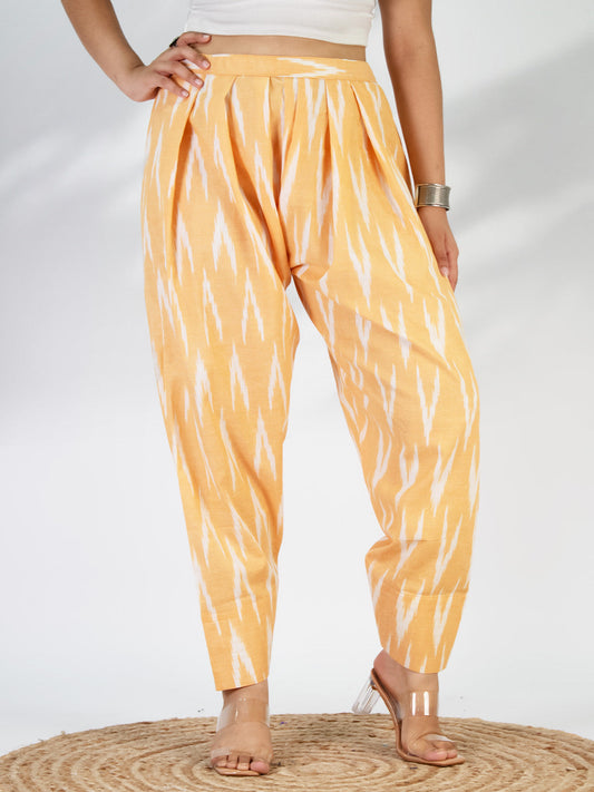 Amber Ikat Farshi Salwar