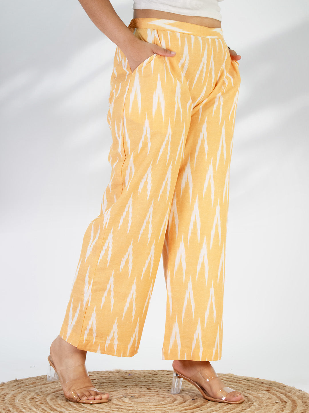 Amber Ikat Palazzo Pants