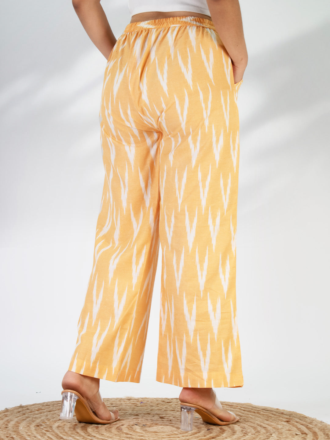 Amber Ikat Palazzo Pants