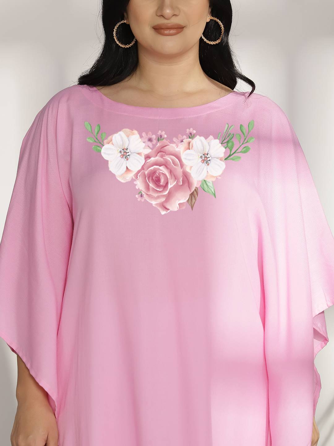 BabyPink LongKurta - Momoiro