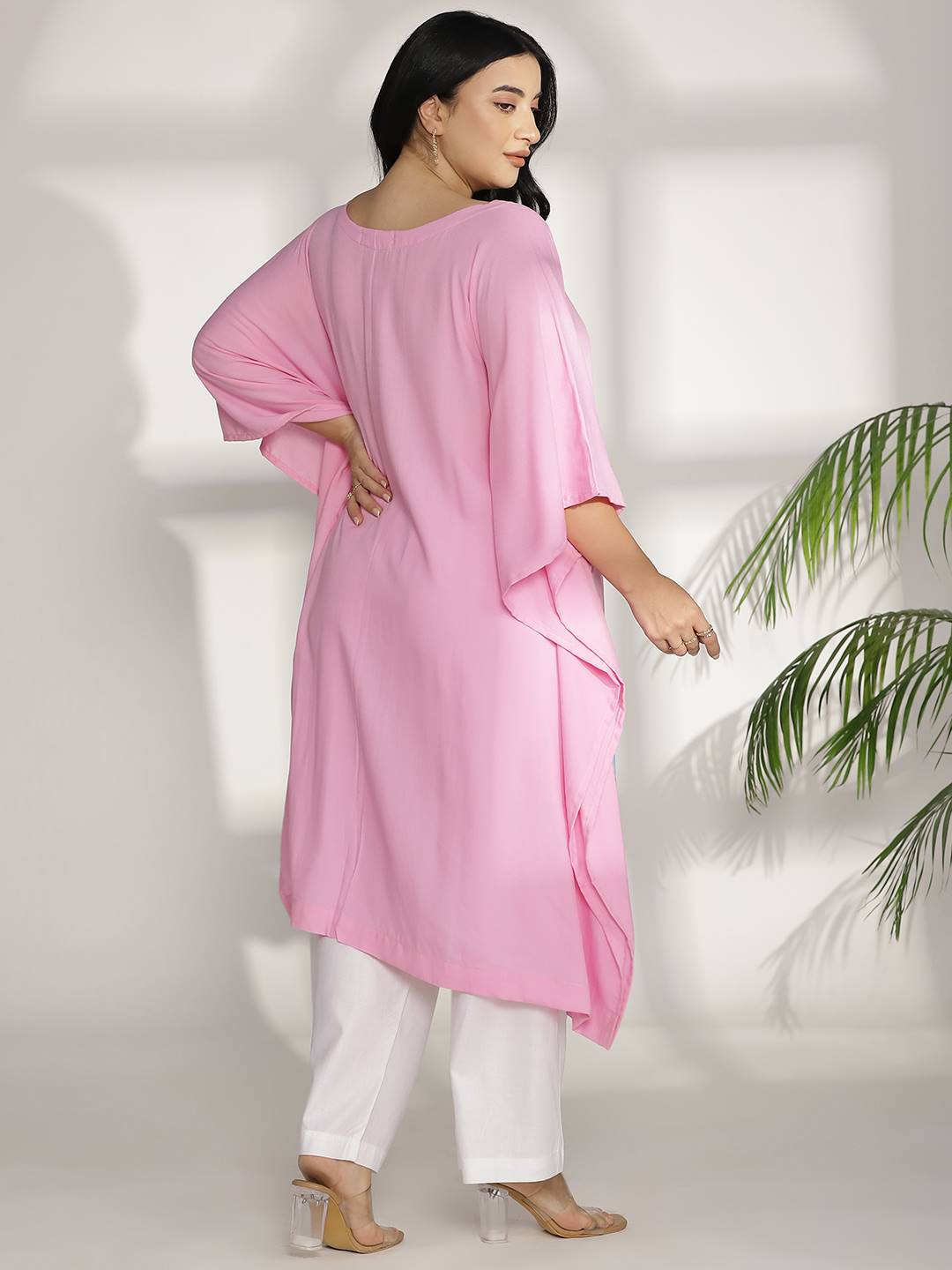 BabyPink LongKurta - Momoiro