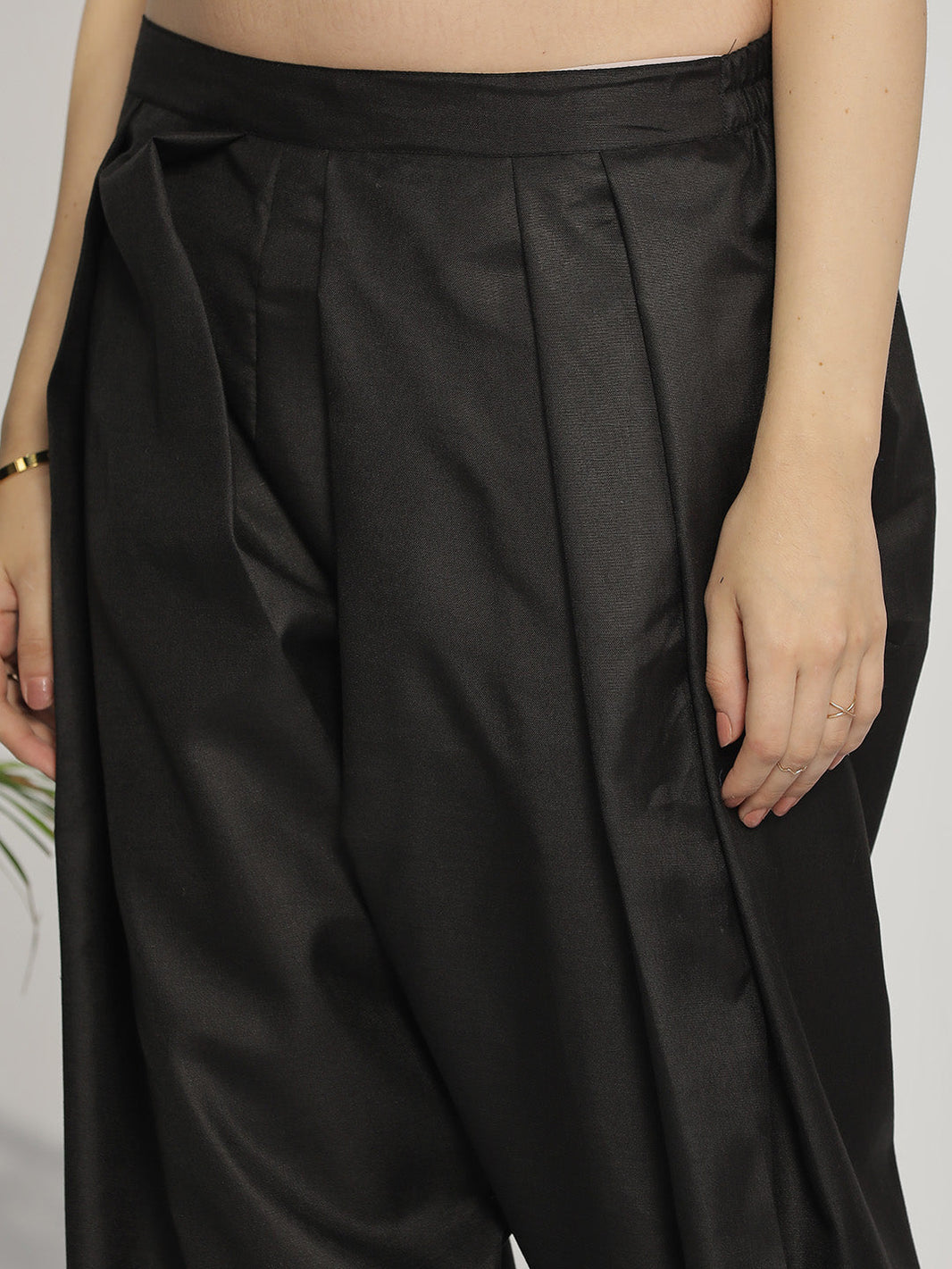Black Farshi Salwar main image 1