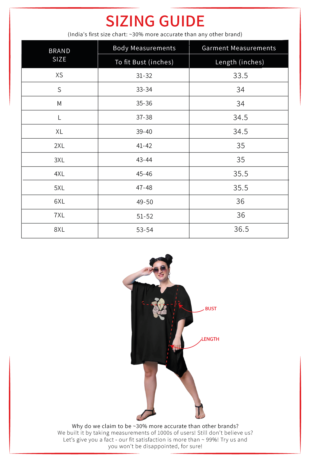Black Rayon Kaftan - Love Everyday