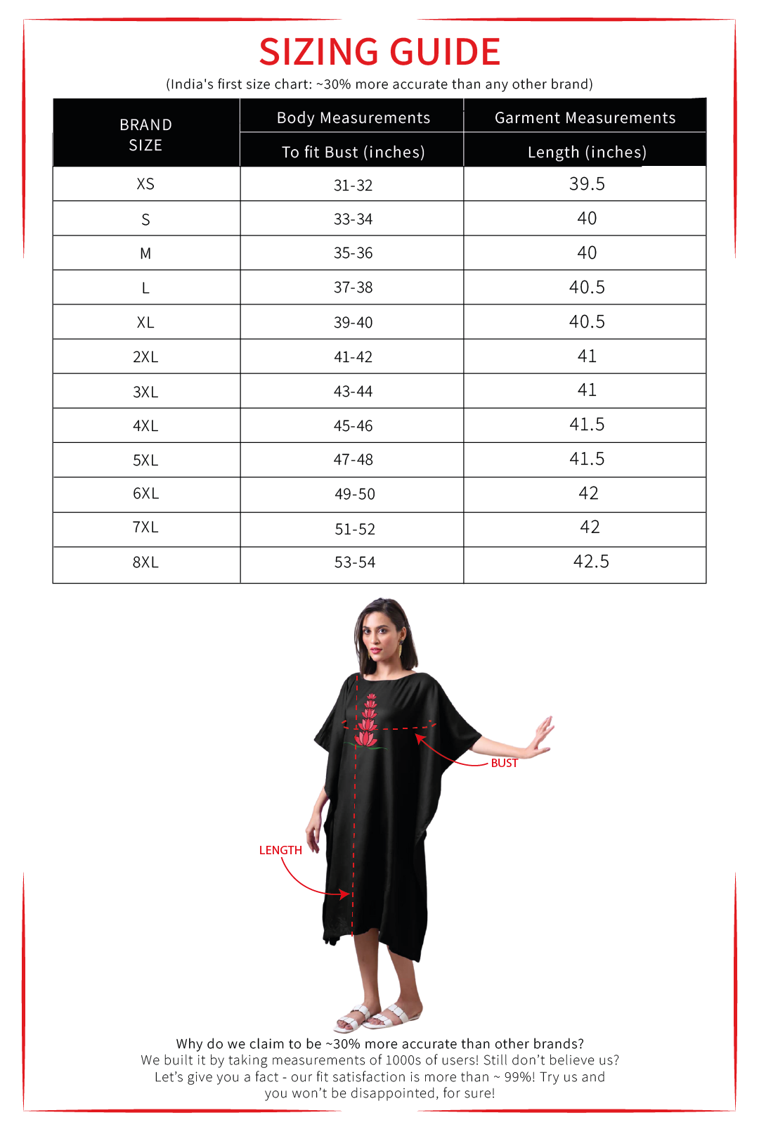 Black Rayon Long-Kaftan - Sassy