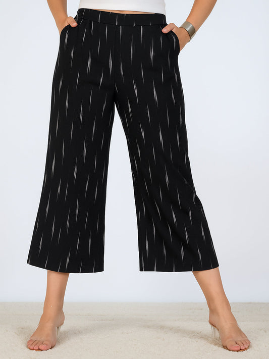 Coal Ikat Culottes