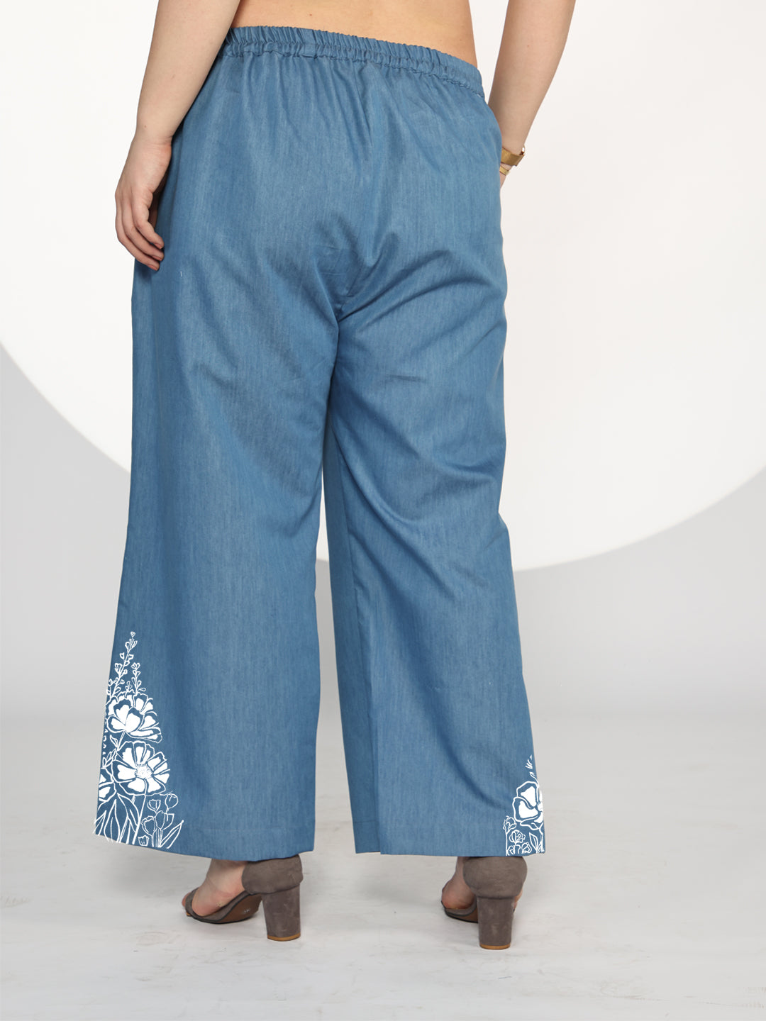 Blue Denim Trousers - ShadowBloom