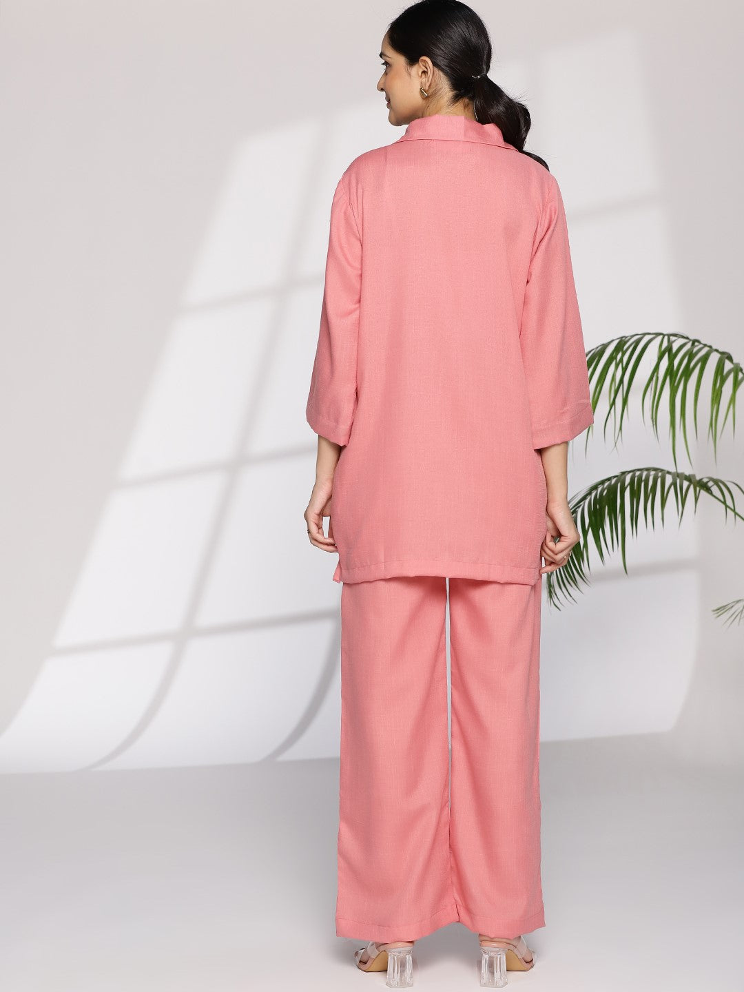 Blush CottonSlub ShirtTop