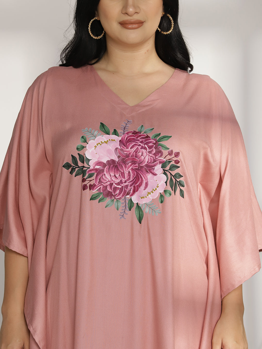 Blush Rayon LongKurta - GulabiGulgasta