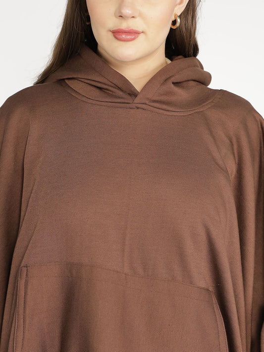 Coffee Poncho Hoodie