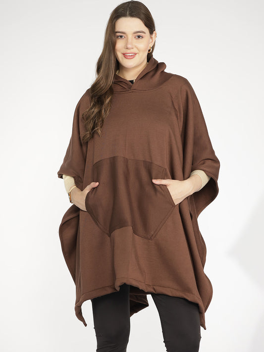 Coffee Poncho Hoodie