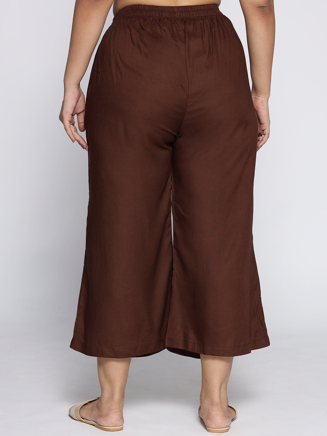 Coffee Rayon Culottes