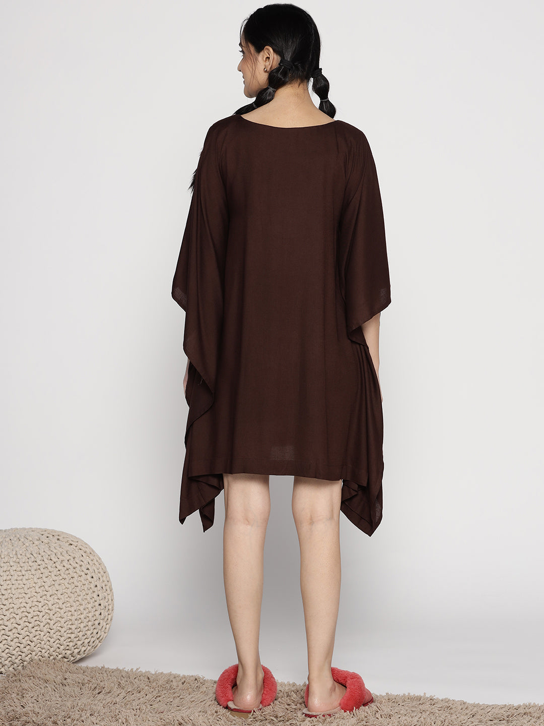 Coffee Rayon Kaftan - Serial Chilling