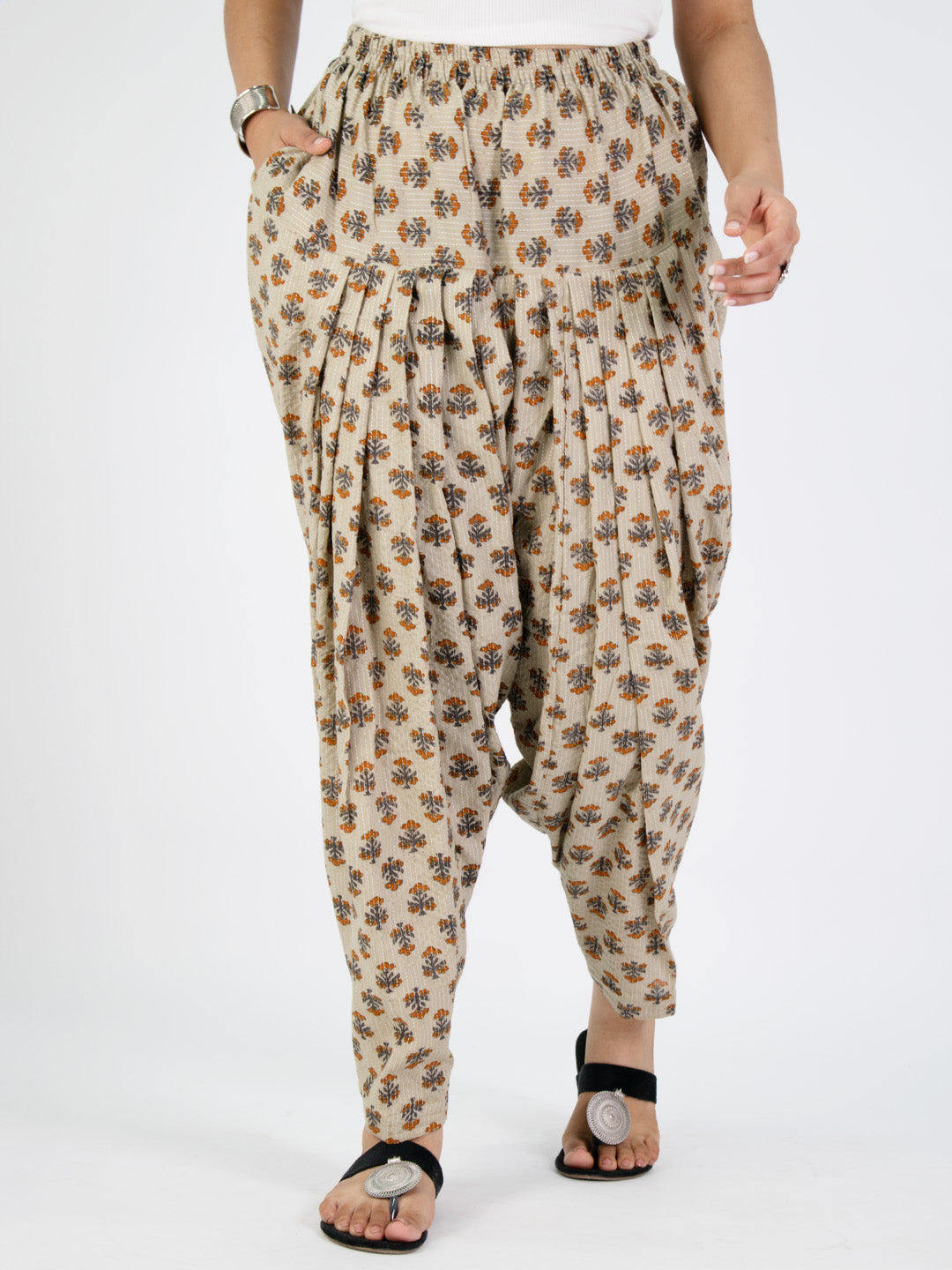 Printed Cotton Salwar - Gulnaaz