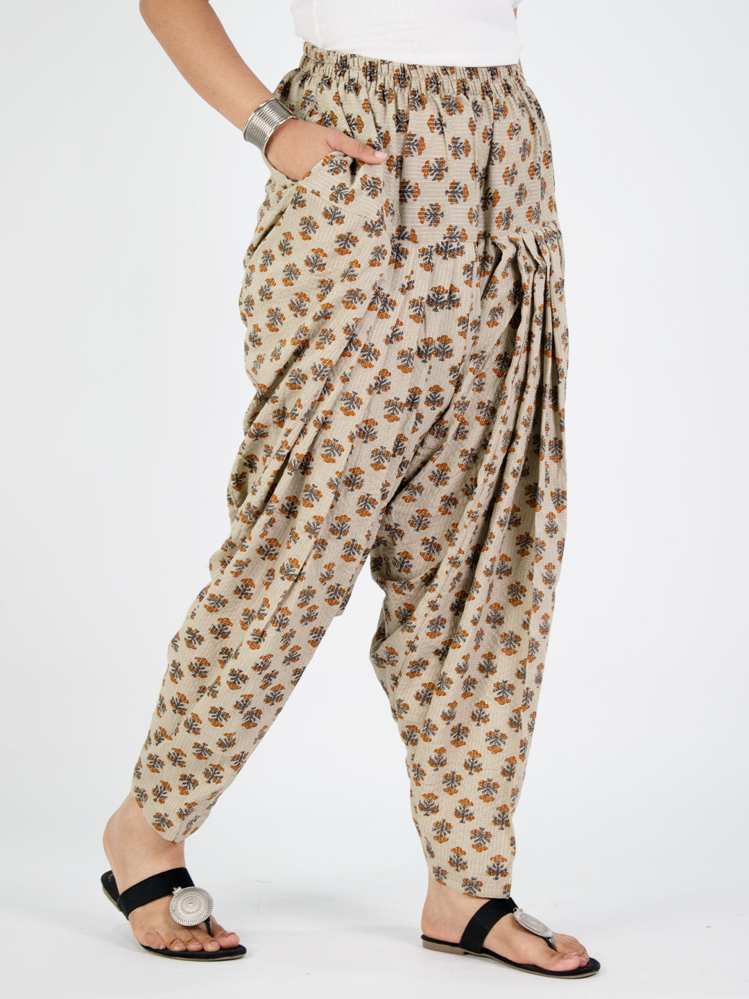 Printed Cotton Salwar - Gulnaaz