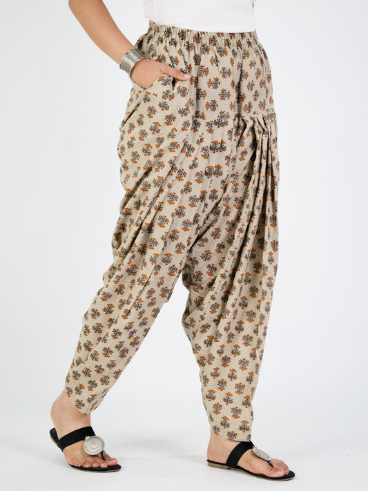 Printed Cotton Salwar - Gulnaaz