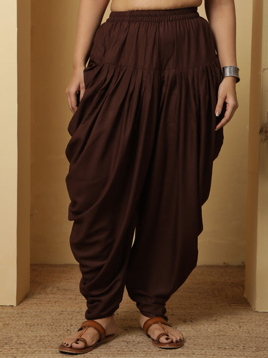 Coffee Rayon Dhoti