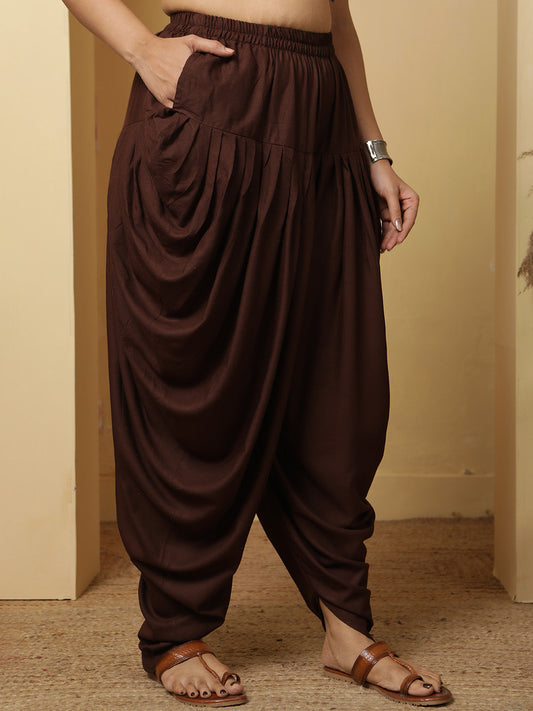 Coffee Rayon Dhoti