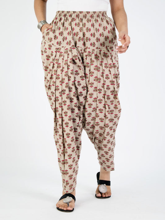 Printed Cotton Salwar - Iktara