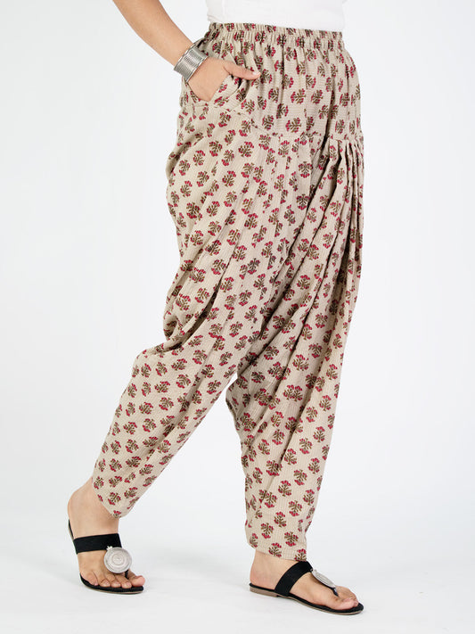 Printed Cotton Salwar - Iktara