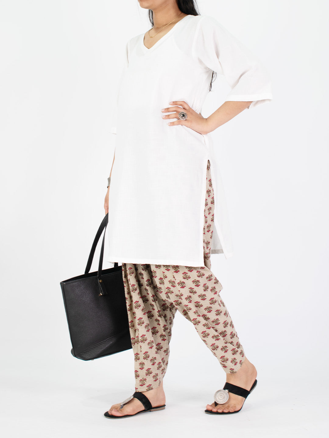 Printed Cotton Salwar - Iktara