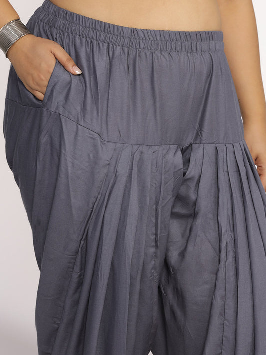 DarkGrey Rayon Salwar
