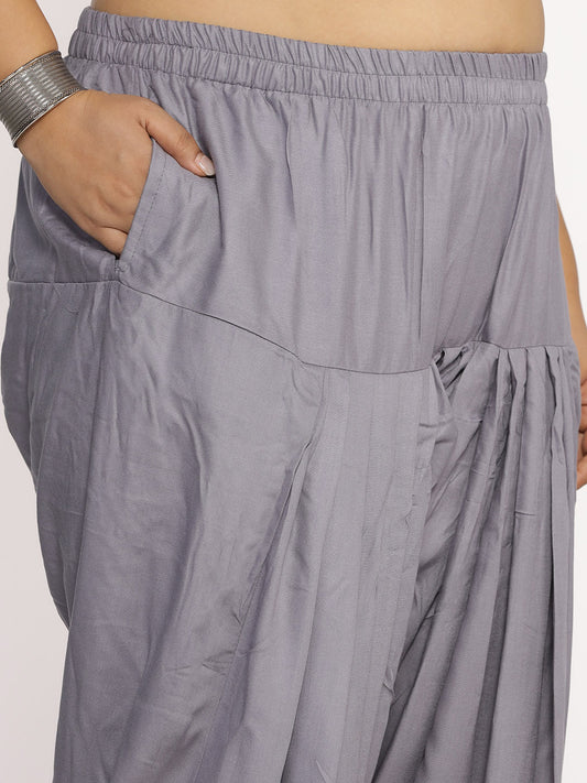 Grey Rayon Salwar