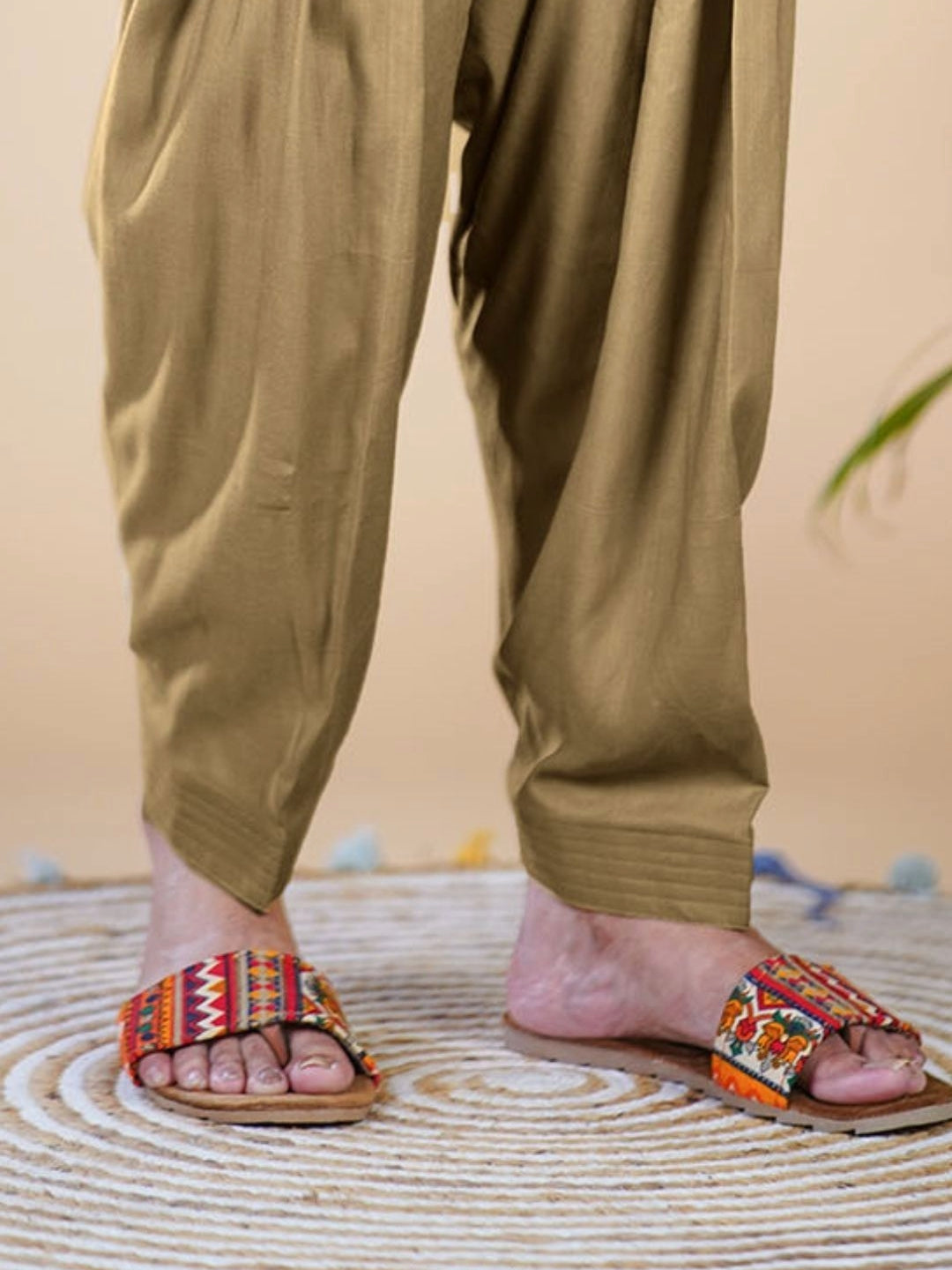 Khaki Rayon Salwar