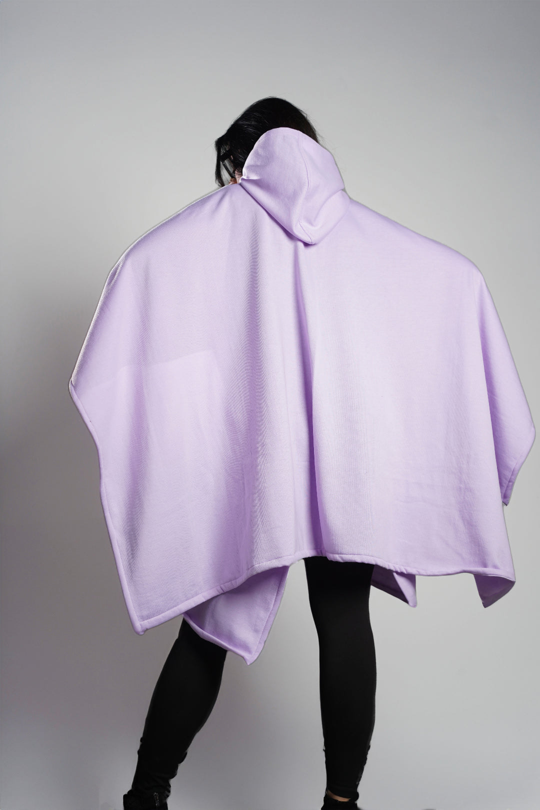 Lavender Poncho Hoodie