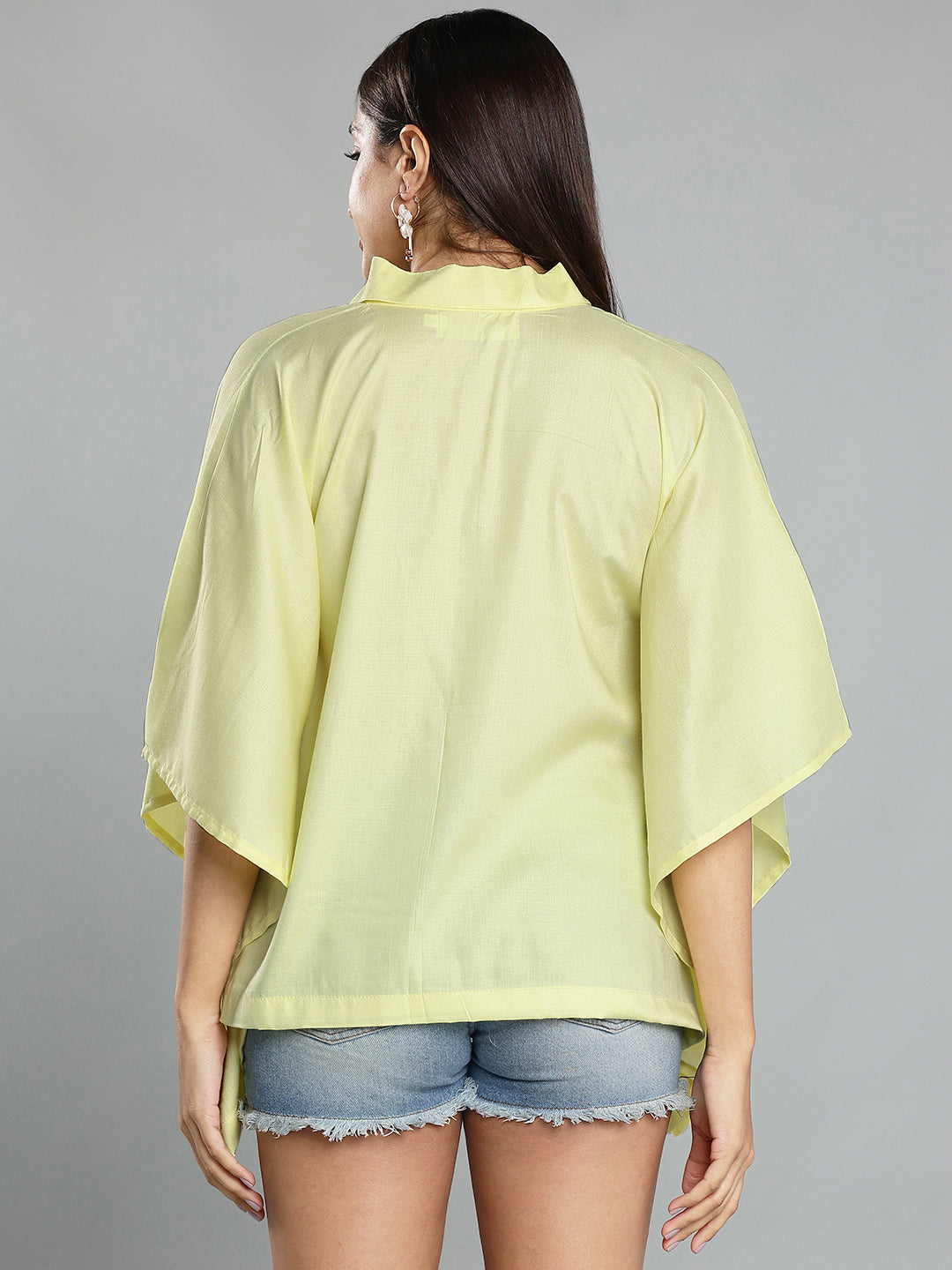 Lemon Kaftan Top - Smile