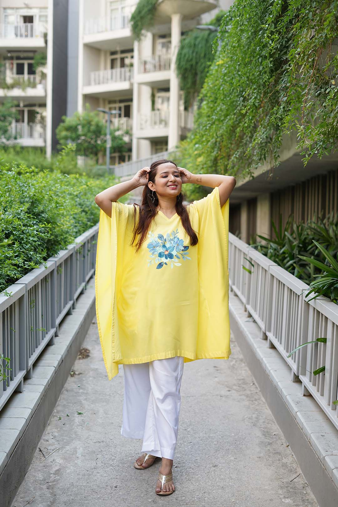 Lemon LongKurta - NeelaPeelaNimbooda