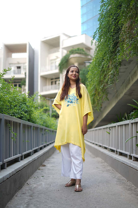 Lemon LongKurta - NeelaPeelaNimbooda