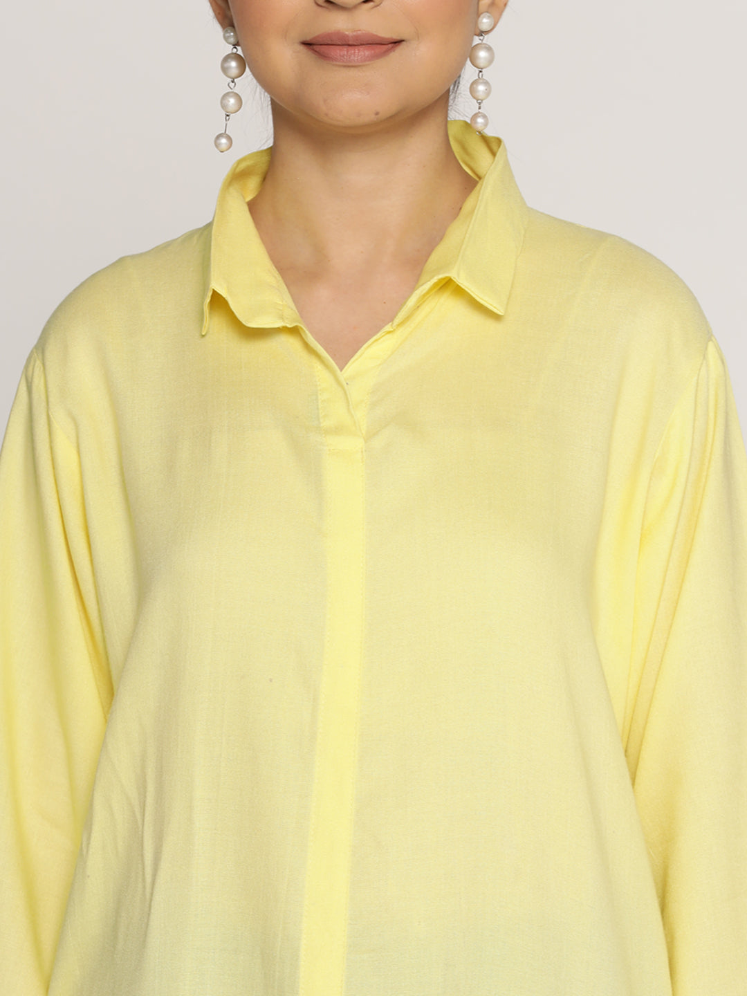 Lemon Rayon ShirtTop - Vivifiant