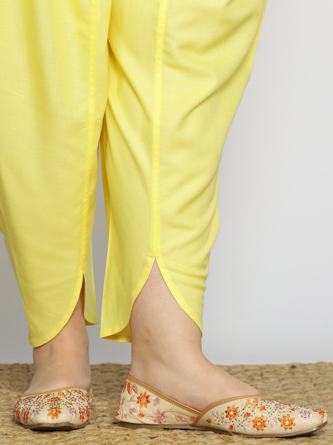 Lemon Rayon Tulip Salwar