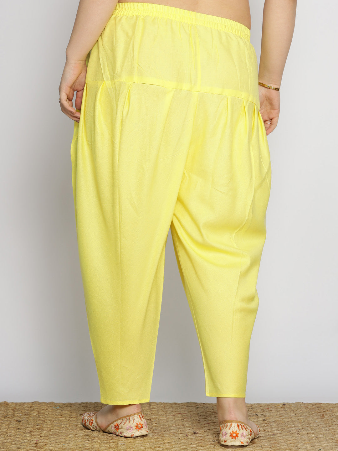 Lemon Rayon Tulip Salwar