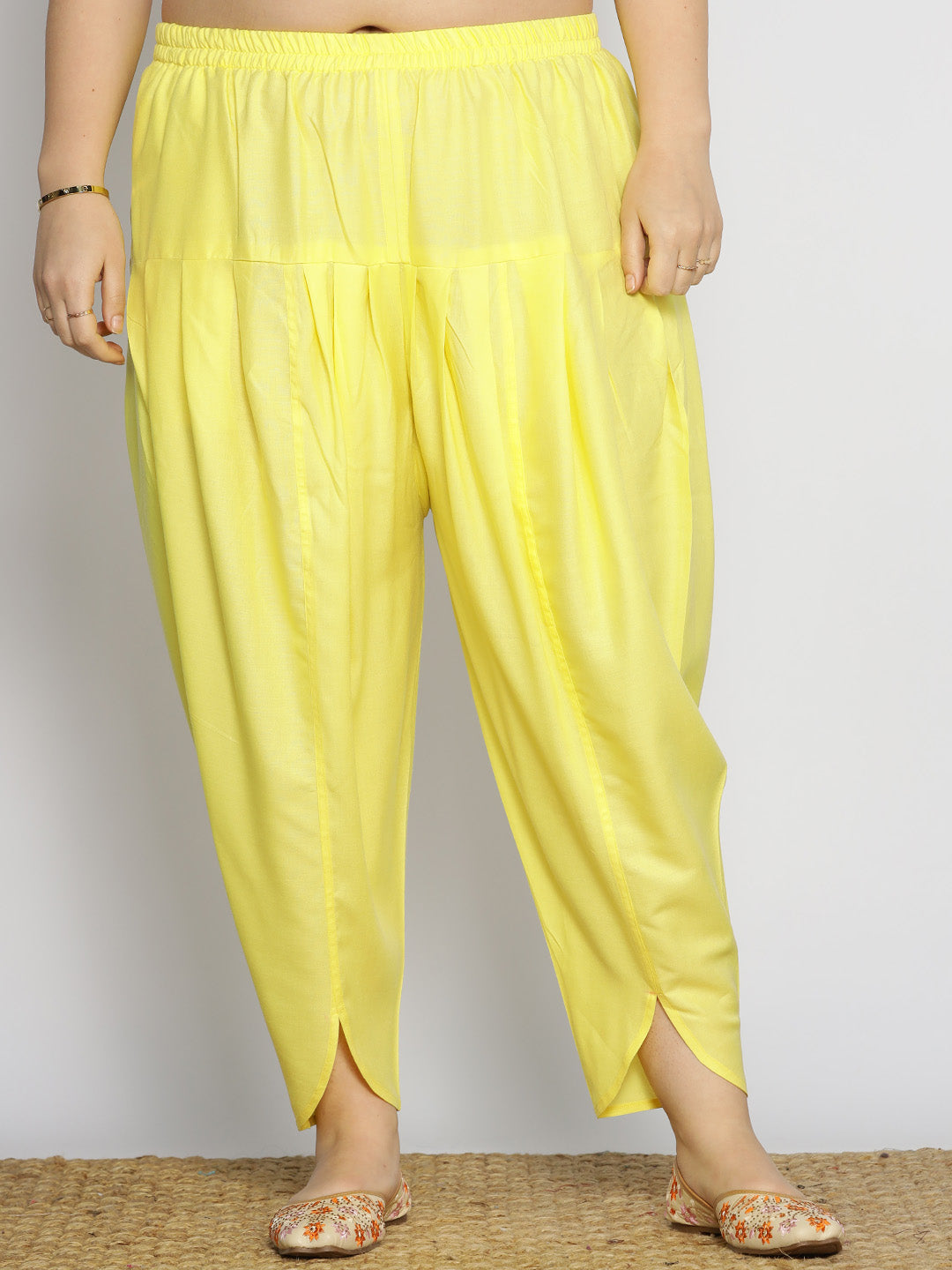 Lemon Rayon Tulip Salwar