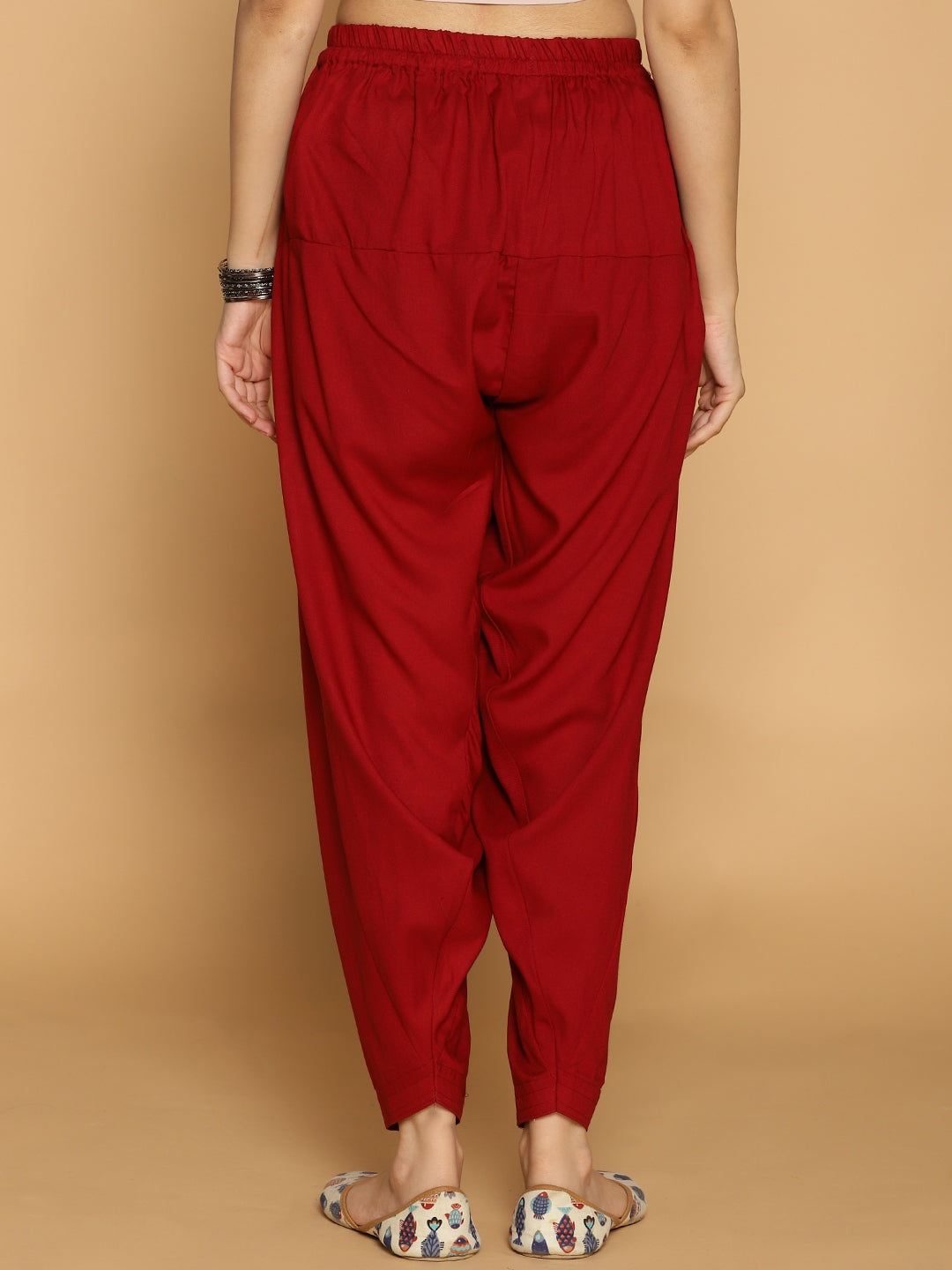 Maroon Rayon Salwar